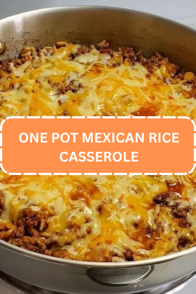 ONE POT MEXICAN RICE CASSEROLE - WEEKNIGHT RECIPES