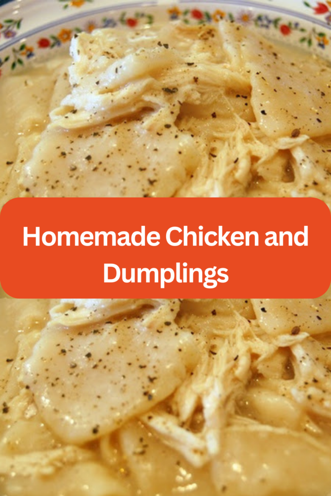 Homemade Chicken and Dumplings - WEEKNIGHT RECIPES